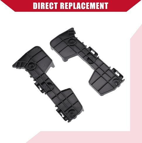 No.521570E020/521580E020 Bumper Bracket for Toyota Highlander 2008-2013 / Rear Left Right/Durable Plastic / 1 Pair Black in Saudi Arabia