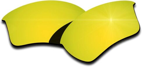 عدسات بديلة مستقطبة لنظارات Oakley Half Jacket 2.0 XL - طلاء ذهبي عاكس عيار 24 قيراط in Kuwait