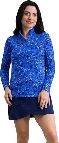 Yun Long Sleeve Mock Neck Top in Saudi Arabia