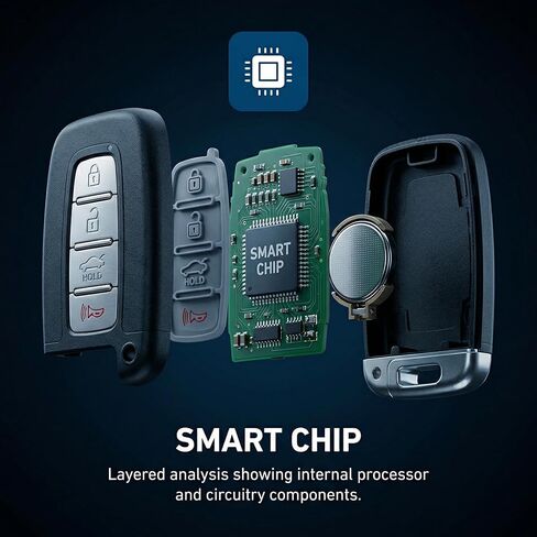 استبدال مفتاح Fob عن بعد يناسب 2010-2015 Hyundai Sonata Genesis Azera 2009-2013 Kia Optima 2011-2014 Kia ​​Ria Forte Borrego عن بعد للدخول بدون مفتاح SY5HMFNA04 (حزمة من 2) in Kuwait