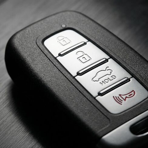استبدال مفتاح Fob عن بعد يناسب 2010-2015 Hyundai Sonata Genesis Azera 2009-2013 Kia Optima 2011-2014 Kia ​​Ria Forte Borrego عن بعد للدخول بدون مفتاح SY5HMFNA04 (حزمة من 2) in Kuwait