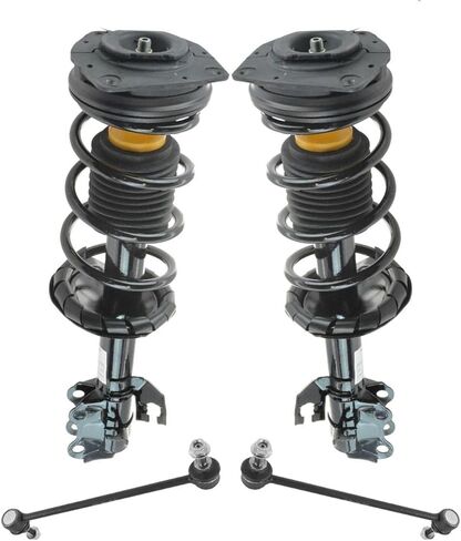 4pcs Suspension Kit Set Assembly Front Left Right Strut Sway Bar for Nissan for Versa 1.8L 2007-2012 & 1.6L 2009-2011 54618JX00A SR4127 in Kuwait