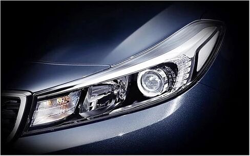 Compatible For Kia K3 Cerato 2016 2017 Auto Lamp Shell Housing Headlamp Transparent Lampshade Car Accessories Headlight Lens Cover(Right) in Saudi Arabia