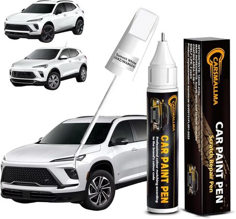 سينابار ميتاليك (GFM/WA294F) طلاء السيارة لبويك، مجموعة أقلام إصلاح الخدوش لطلاء السيارة دقيقة اللون، سريعة وسهلة الإصلاح لرقائق السيارة وخدوش السيارات in Kuwait