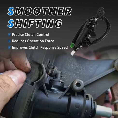 4R3Z7A543AA Clutch Master Cylinder Compatible with Ford Mustang 2005 2006 2007 2008 2009 2010 2011 2012 2013 2014 V6,Replacement CM640047 in Kuwait