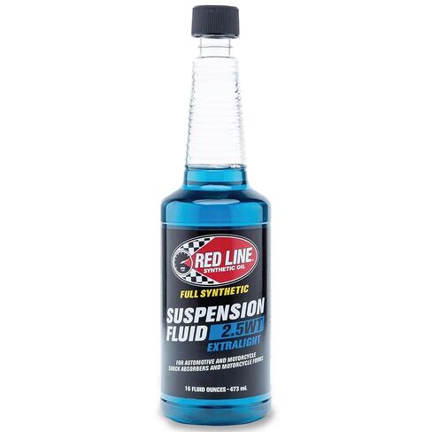 Red Line 91122 Lightweight 5WT Synthetic Suspension Fluid (Yellow) - 16 Ounce in Saudi Arabia