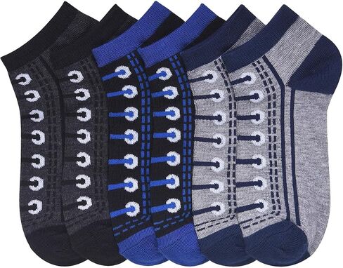 COUVER 6-PACK Men's Comfort Low Cut Socks, Spandex Socks. in Saudi Arabia
