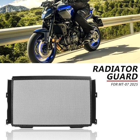 Motocycle Radiator Grille Guard Protective Cover Replacement For Yamaha MT07 MT-07 MT 07 2025 Aluminum Radiator Guard in Saudi Arabia