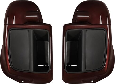 HR3 For Midnight Crimson، مجموعة أدوات خفض الانسيابية ذات فتحات تهوية متوافقة مع 2021 FLTRXS، 2014-2023 Harley Road King، Road Glide، Street Glide، Electra Glide in Kuwait