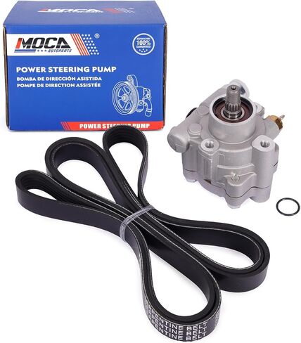 MOCA Power Steering Pump & Serpentine Belt fits 2001-2003 for Ford Escape 3.0L, 2004 for Ford Escape 3.0L (Built before 12/23/2003), 2001-2004 for Mazda Tribute 3.0L in Saudi Arabia