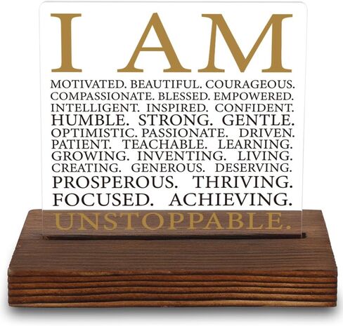 Difference Maker Definition Sign, Inspirational Gift for Leader Mentor Teacher Coach, Appreciation Plaque 4x4 Inch Acrylic Desk Decor,LYY91 in Saudi Arabia