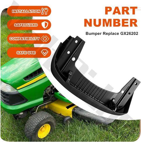 GX26202 Bumper Compatible with John Deere E140, E150, E160, D100, D110, D125, D130, D140, D150, D155, D160, D170, E100, E120, E130, E170, E180 100 Series, Also 92H, 107H, 107S, S240 Tractors in Kuwait