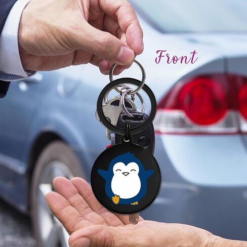 EE&YU Cute Penguin Gifts for Women Men - Funny Penguin Lover Birthday Graduation Decorations Keychain for Girls Boys in Kuwait