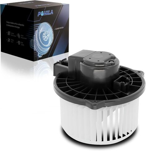 AC Blower Motor with Fan Compatible with 2010-2019 Subaru Legacy Outback, 2007-2009 Lexus RX350, 2006-2010 Toyota Sienna, 2008-2015 Cadillac CTS, 2007-2011 Cadillac SRX STS, Replaces 700228 in Kuwait