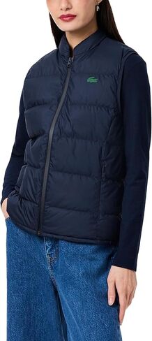 Lacoste womens Zip Up Sleeveless Jacket in Saudi Arabia