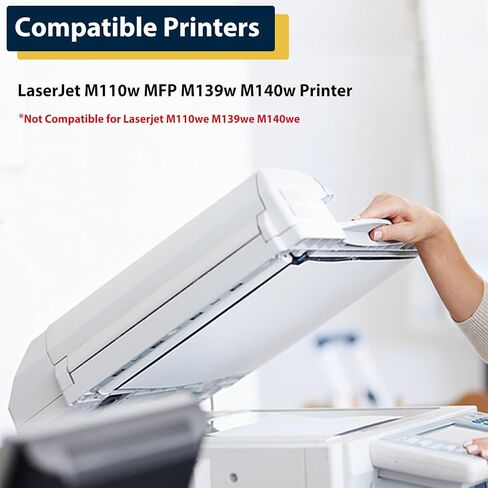 APRONE 141A Black Toner Cartridges 2 Pack (with Chip) Compatible for HP 141A W1410A 141X Toner Cartridge for M110w MFP M139w M140w Printer in Kuwait