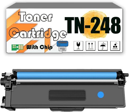 TN-248 TN248 Toner Cartridge, Compatible for Brother HL-L3240CDW 8230CDW 8240CDW 3215CW 3220CW 3220CWE DCP-L3515CDW 3520CDW 3560CDW MFC-L3740CDW 3760CDW Printers BYMC 4 pcs in Saudi Arabia