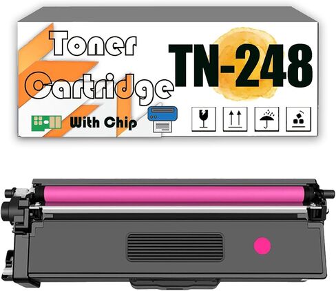TN-248 TN248 Toner Cartridge, Compatible for Brother HL-L3240CDW 8230CDW 8240CDW 3215CW 3220CW 3220CWE DCP-L3515CDW 3520CDW 3560CDW MFC-L3740CDW 3760CDW Printers BYMC 4 pcs in Saudi Arabia