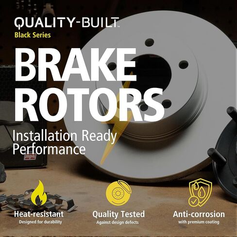 QUALITY-BUILT Black Series Front Brake Rotor BR72020G Compatible with 2011-2025 Chevrolet/GMC (Silverado 2500 HD,Silverado 3500,Silverado 3500 HD,Suburban 3500 HD,Sierra 2500 HD,Sierra 3500 HD) in Kuwait