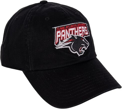Desert Cactus Clark Atlanta University Baseball Hat CAU Panthers Brimmed Embroirderd Hats Cap Adjustable Cloth Strap Adult (Style B) Black in Saudi Arabia