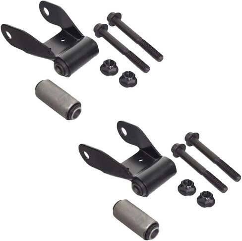 طقم إصلاح دعامة القيد الخلفي من Leaf Spring متوافق مع 1975-2009 Ford Ranger، E-150، F-150، Mazda B2300، B3000 - يستبدل 722-001 in Kuwait