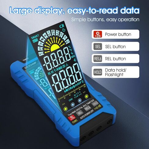 جهاز قياس متعدد صغير للجيب DC AC الفولتميتر أوم متر الفولتميتر الرقمي للجيب مقياس متعدد متعدد النطاق شخصي مع DC AC الفولتميتر مقاومة استمرارية الجرس اختبار الصمام الثنائي لصانعي السيارات in Kuwait