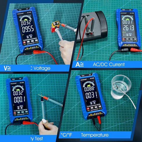 جهاز قياس متعدد صغير للجيب DC AC الفولتميتر أوم متر الفولتميتر الرقمي للجيب مقياس متعدد متعدد النطاق شخصي مع DC AC الفولتميتر مقاومة استمرارية الجرس اختبار الصمام الثنائي لصانعي السيارات in Kuwait