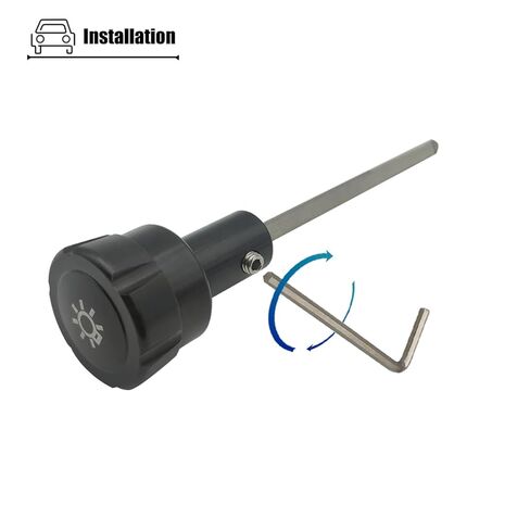 Aluminum Headlight Switch Knob Compatible with Ford F150 F250 F350 Bronco Mustang 1992-2004, for F5TZ11661A F5ZZ11661A in Kuwait