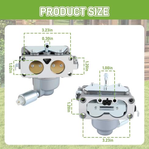 791230 Carburetor for 799230 699709 499804 407777 20-25 HP V-Twin for John Deere MIA10632 Z235 Z245 Z255 Z425 LA135 LA120 LA130 LA140 LA150 LA145 Carb Lawn Mower Engine in Saudi Arabia