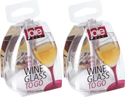 Joie Wine Glass To Go, Portable Wine Glass, Detachable Stem, BPA-free in Kuwait
