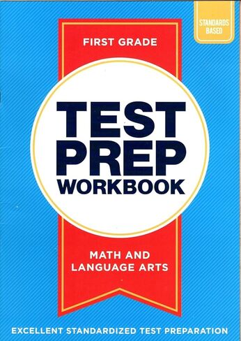 First Grade Math & Language Arts Test Prep Workbook (Aligned with Common Core Standards) v3 in Saudi Arabia