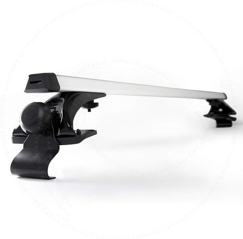 for 4-Door Sedan Top Mount Rail Roof Rack Cross Bars Cargo Carrier Kit in Kuwait