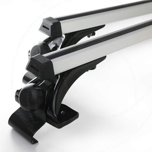 for 4-Door Sedan Top Mount Rail Roof Rack Cross Bars Cargo Carrier Kit in Kuwait