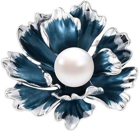 Pearl Floral Cluster Design Brooches for Women in Saudi Arabia