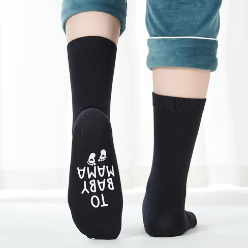 Pregnant Mom, From Fur Mama to Baby Mama, Future Mom, Pregnancy Gift, New Socks, Mom Socks, Expecting Mom in Kuwait