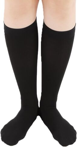 M&M SOCKS(エムアンドエムソックス)] Organic Cotton Knee High Socks for Women Made in Japan Gentle Graduated in Saudi Arabia