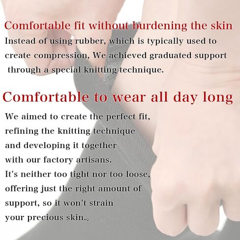 M&M SOCKS(エムアンドエムソックス)] Organic Cotton Knee High Socks for Women Made in Japan Gentle Graduated in Saudi Arabia