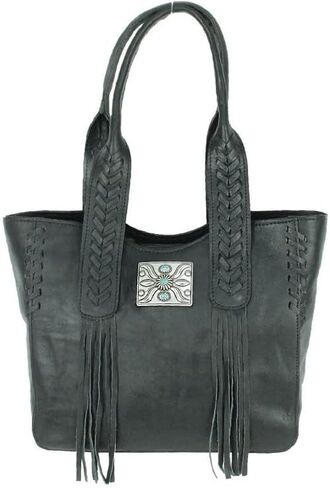 حقيبة يد صغيرة مصنوعة يدويًا من الجلد الطبيعي بنسبة 100% من أمريكان ويست بسحاب علوي للنساء مجموعة موهافي كانيون in Kuwait