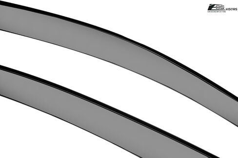 Replacement for 2018-2023 Hyundai Kona EOS Visors Tape-On Style Smoke Tinted Side Vents Window Deflectors Rain Guard DWV-V186 in Saudi Arabia