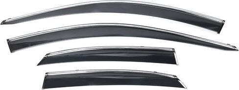 Window Visors Compatible with 2015-2021 Lexus NX200t NX300 NX300h AZ10, Rain Sun Guard Wind Deflector 4PCS by IKON MOTORSPORTS, 2016 2017 2018 2019 2020 in Saudi Arabia