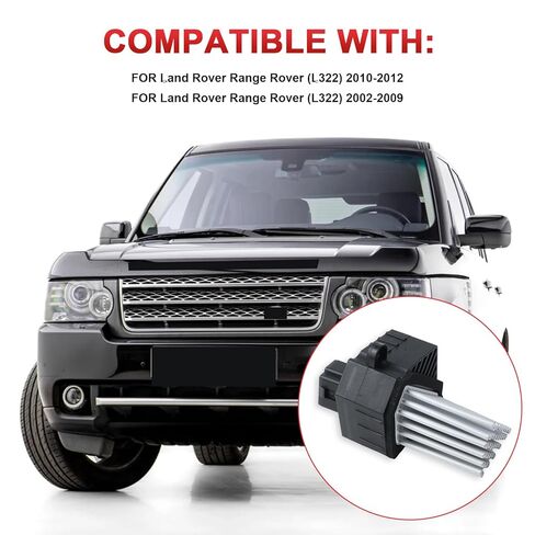 JGO000021 Blower Motor Resistor for Land Rover Range Rover L322 3.6 TDV8 4.4 TDV8 5.0 NA 5.0 SC 2010-2012, for Range Rover 4.2L 4.4L 2002-2009, for BMW E46 E83 E53 M3 M5 X3 X5 3 5 Series in Saudi Arabia