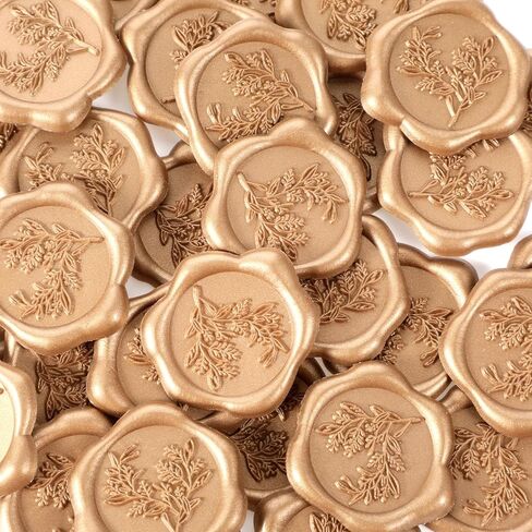 30 قطعة من ملصقات ختم الشمع، 1.2 بوصة ملصقات ختم على شكل ظرف الأوكالبتوس ذاتية اللصق لدعوة الزفاف على شكل ظرف لتغليف هدايا القصاصات وحفلات أعياد الميلاد وعيد الميلاد وعيد الحب in Kuwait