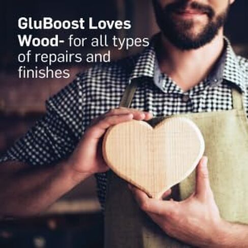 GluBoost MasterGlu Ultrathin – Ultra Clear Thin CA Glue for Wood and Guitar Finish Repair – Fast-Wicking Thin Super Glue with Fine Tip for Precision Control – 2 oz in Kuwait