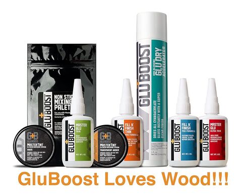 GluBoost MasterGlu Ultrathin – Ultra Clear Thin CA Glue for Wood and Guitar Finish Repair – Fast-Wicking Thin Super Glue with Fine Tip for Precision Control – 2 oz in Kuwait