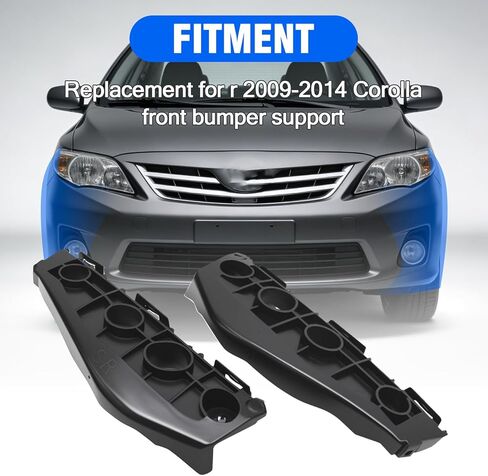 52116-02170 52115-02170 دعامة دعم المصد الأمامي، بديل لسيارة Toyota Corolla 2009-2014، يستبدل TO1042114 TO1043114، حامل المصد الأمامي Corolla in Kuwait