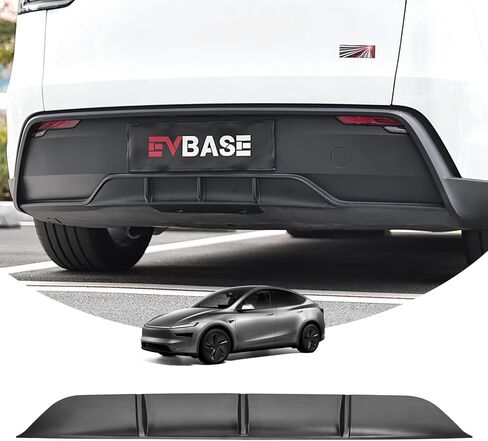 Rear Diffuser fit for Model Y Juniper Rear Bumper Lip for Juniper ABS Splitter Spoiler Trim for Model Y 2026 Accessories Matte Black(1PC) in Kuwait