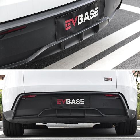 Rear Diffuser fit for Model Y Juniper Rear Bumper Lip for Juniper ABS Splitter Spoiler Trim for Model Y 2026 Accessories Matte Black(1PC) in Kuwait