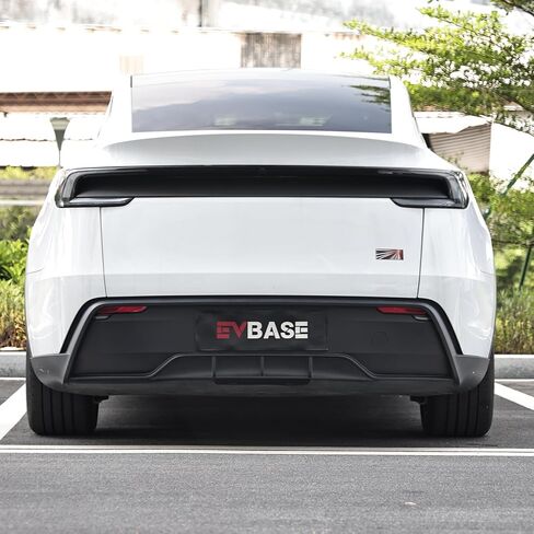 Rear Diffuser fit for Model Y Juniper Rear Bumper Lip for Juniper ABS Splitter Spoiler Trim for Model Y 2026 Accessories Matte Black(1PC) in Kuwait