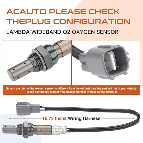 234-9001 Oxygen O2 Sensor Upstream Heated Air Fuel Ratio Fit for Toyota Tundra Tacoma 4Runner 2000-2004 2.4L 2.7L 3.4L Replace 8946734021 8946735030 in Kuwait