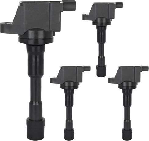 ASAPE 4PCS Ignition Coil Pack UF675 Fit for 2010 2011 2012 2013 2014 for Honda Insight 2012 for Honda Civic, Replace OE 30520RBJ003 30520RBJ013 30520RBJS01 UF627 in Saudi Arabia